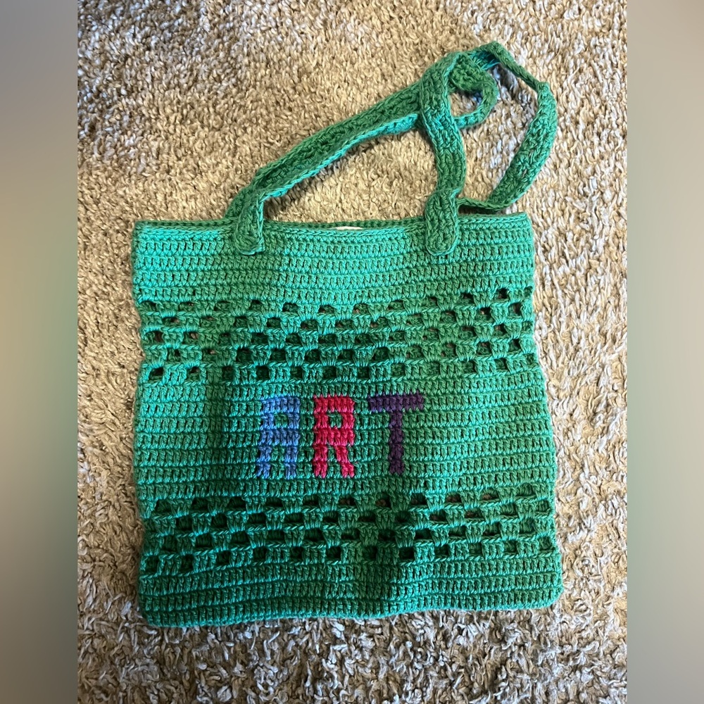 Handmade art bag
